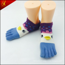 Dessin animé Toe Socks avec Logo personnalisé